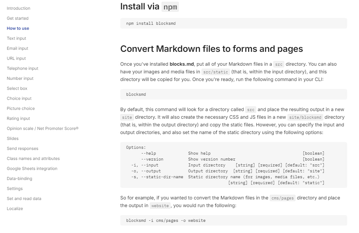 Markdown 文件转化工具:高定制表单与网页生成