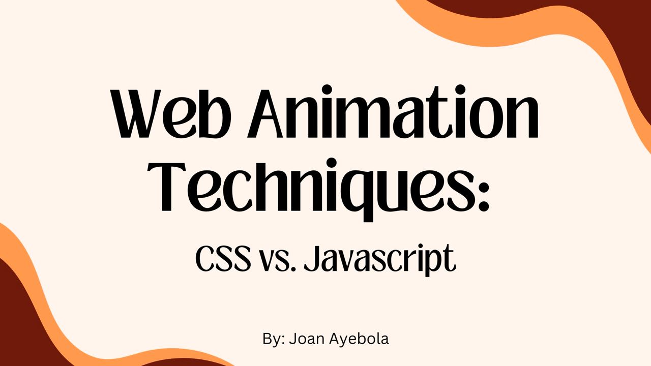 网页动画技术:CSS 与 JavaScript 比较