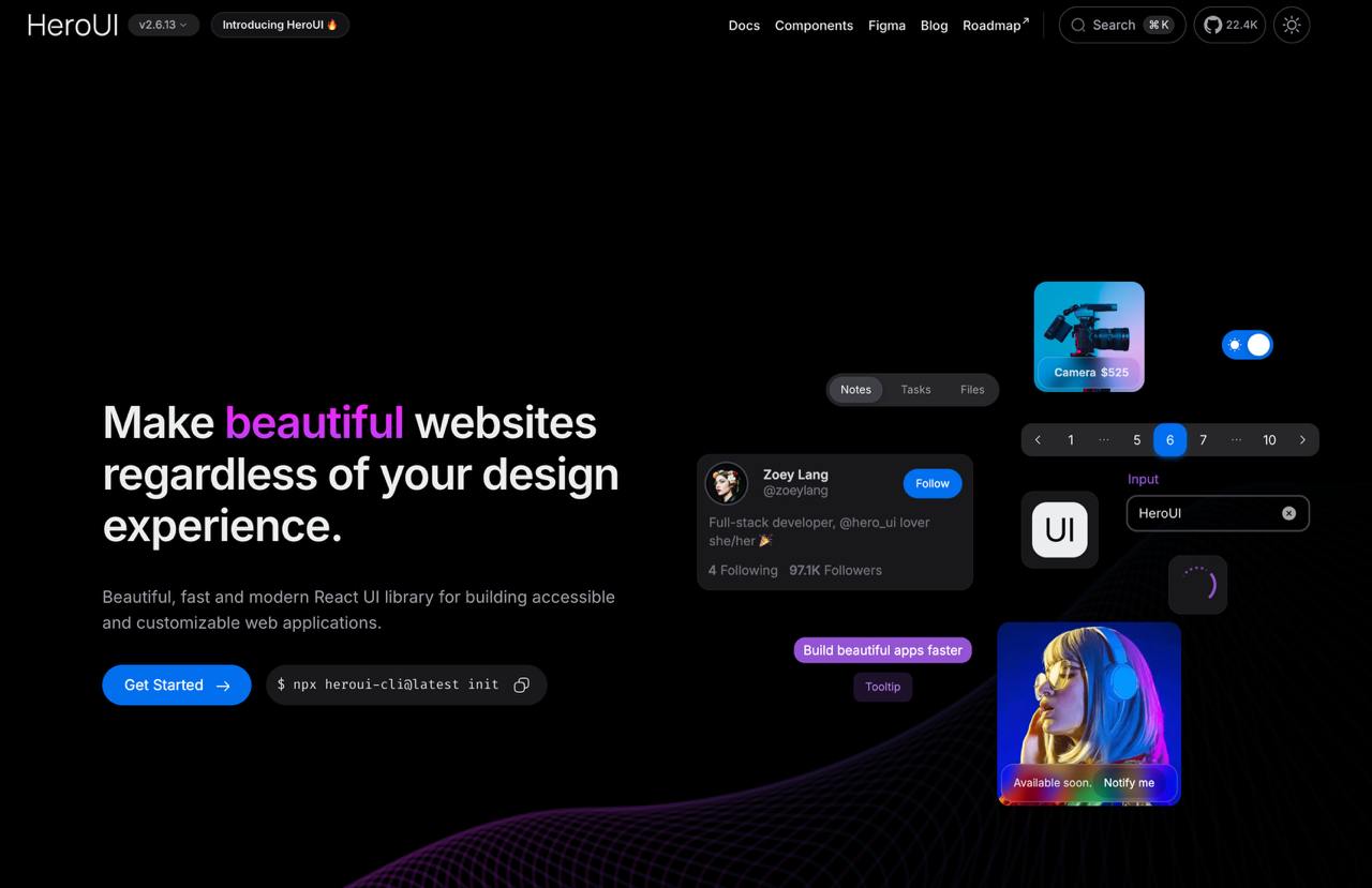 NextUI 焕新为 HeroUI:打造现代 React UI 库的终极指南