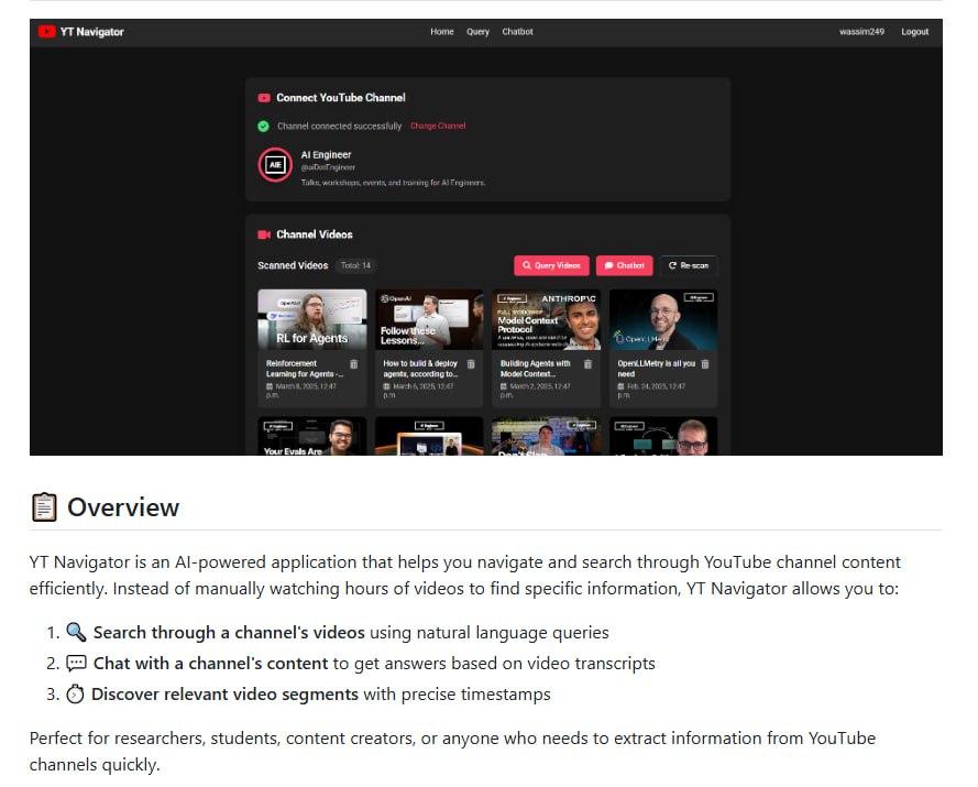 AI 驱动 YouTube 搜索神器:秒变视频达人!
