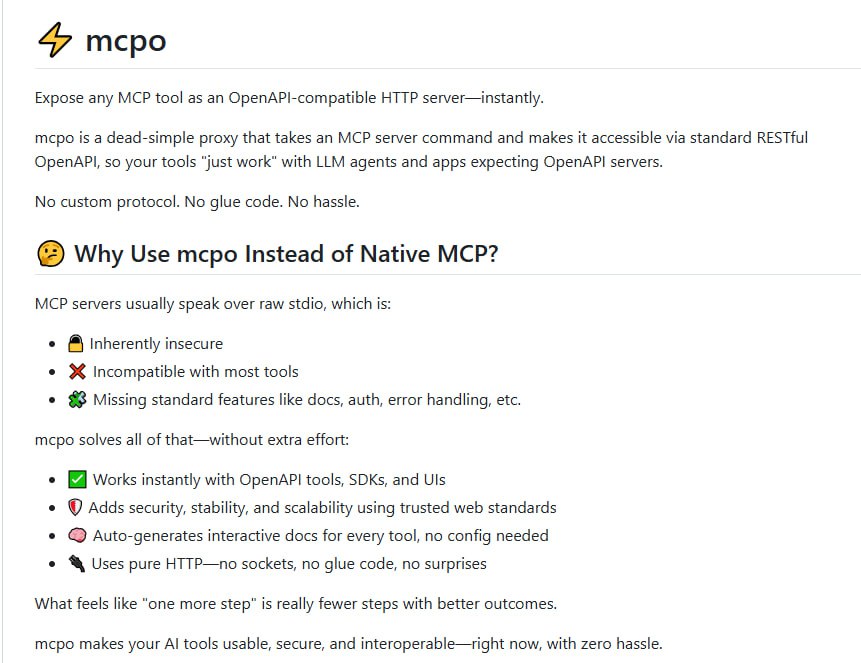一键将 MCP 变 OpenAPI 神器
