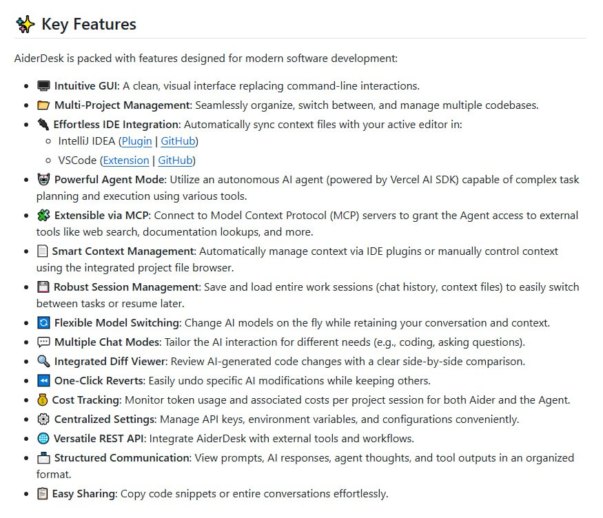AI 编程神器 AiderDesk 让开发效率翻倍