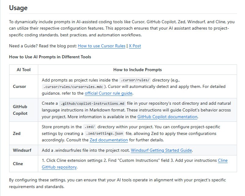 GitHub 开源 AI 提示库 开发者必备编程神器