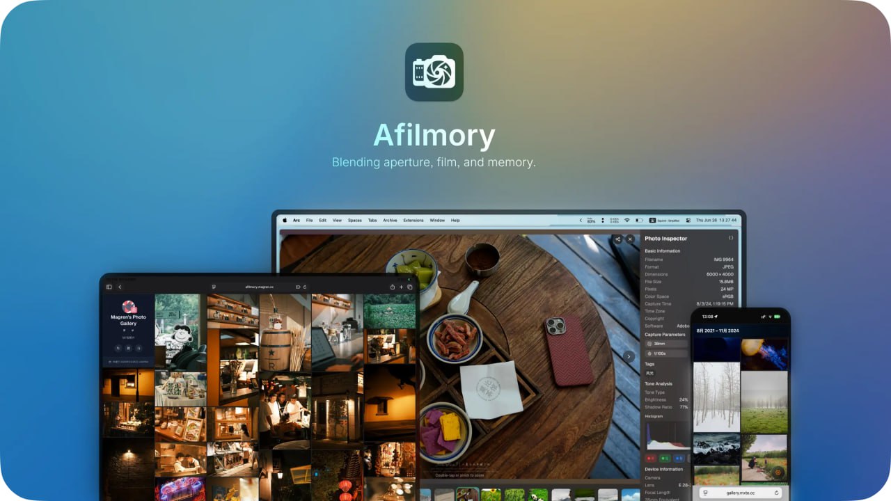 复古摄影网站框架 Afilmory 让作品管理更高效