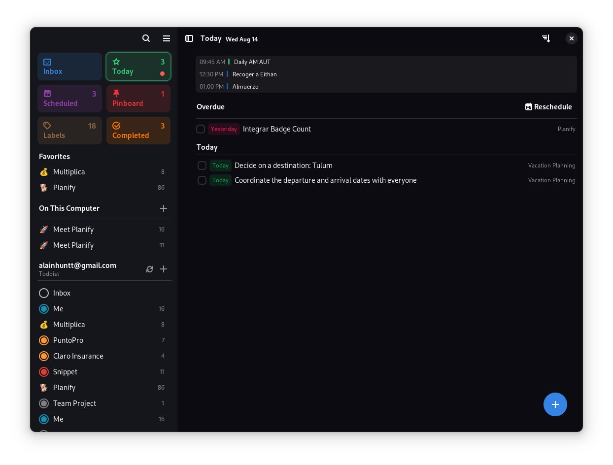 Planify：Linux 高效任务管理神器