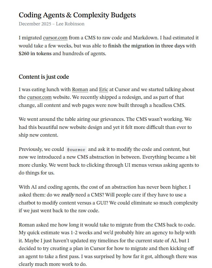 AI 迁移实战：3 天重构 Cursor 官网